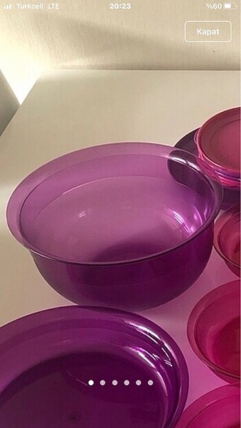 Tupperware kristal 3.5 lt