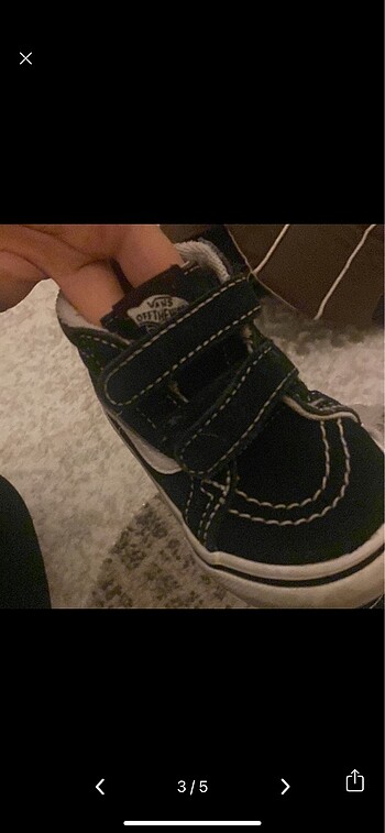 22 Beden Vans ayakkabı