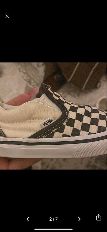 Vans Vans ayakkabı damalı