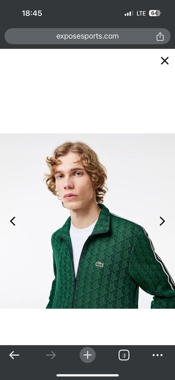 Lacoste Monogram Erkek Eşofman Takım - Görsel 3