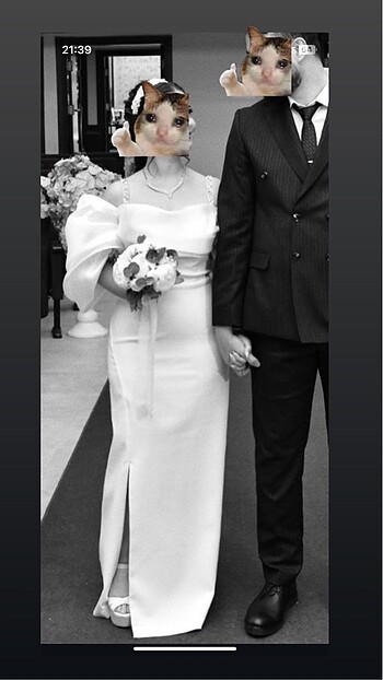 Nikah Dış Çekim Elbisesi