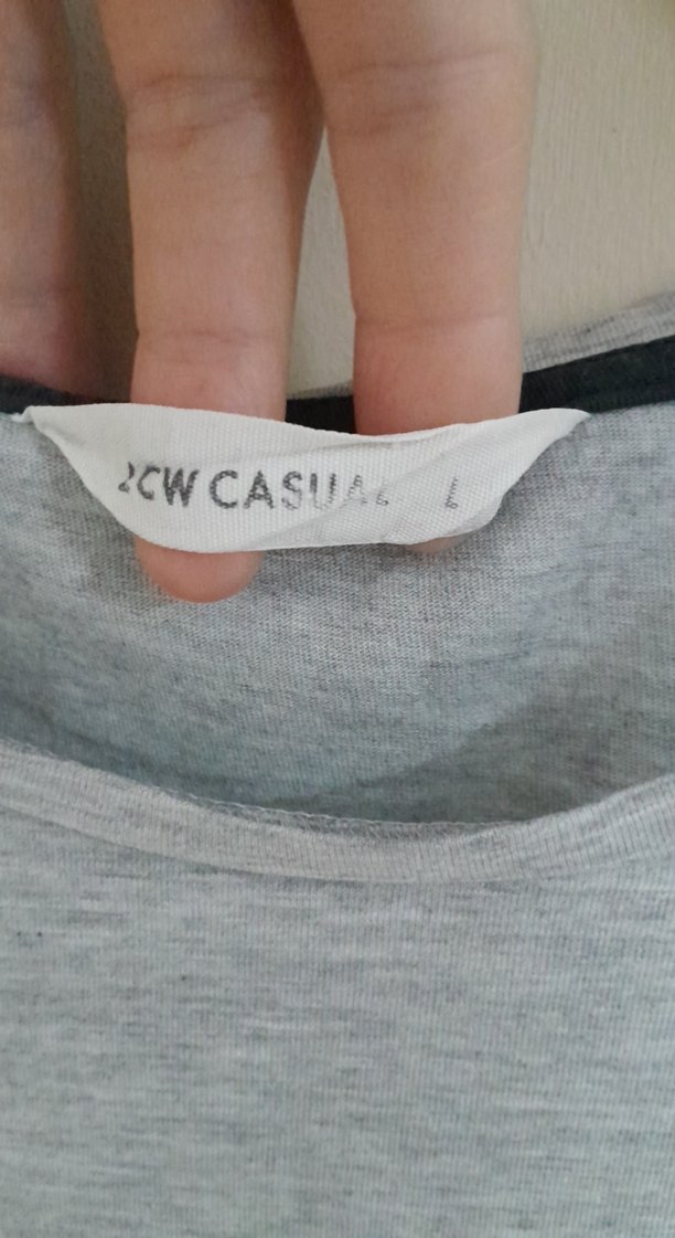 Gri Baskılı Erkek Tişört - Görsel 2