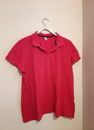 Kırmızı polo yaka tshirt 