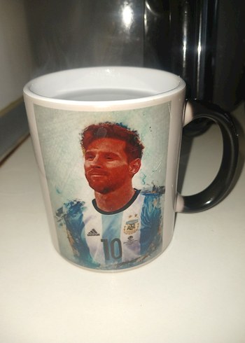 Renk değiştiren Messi Baskılı sihirli Kupa