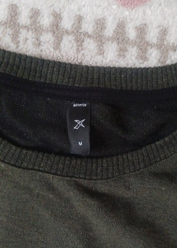 Kinetix yeşilBisiklet Yaka Sweatshirt