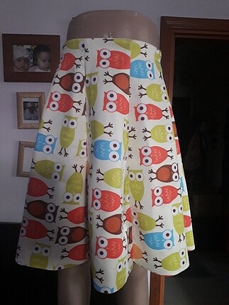 Baykuşlşu etek.#mini etek#
