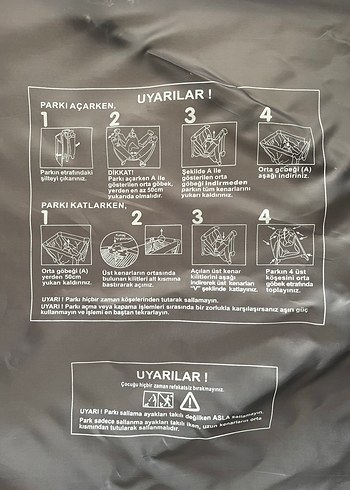 Gri ve Turkuaz  Park Yatak - Görsel 7