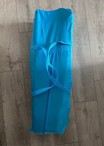 Gri ve Turkuaz  Park Yatak - Görsel 8