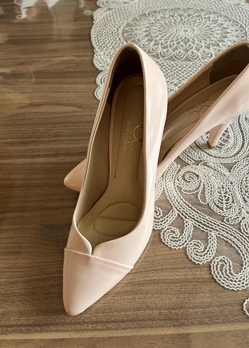 Pudra Stiletto Topuklu Kadın Ayakkabı - Görsel 2