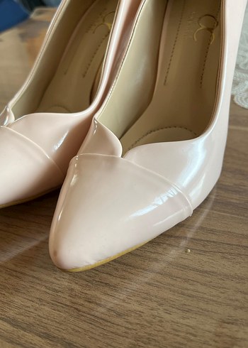 Pudra Stiletto Topuklu Kadın Ayakkabı - Görsel 3