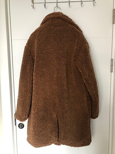 s Beden camel Renk Bershka teddy kaban