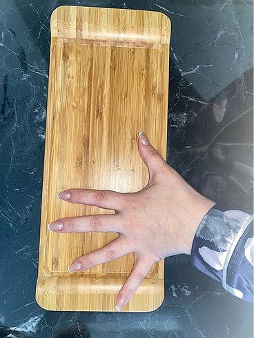 Bambu sunum tabağı