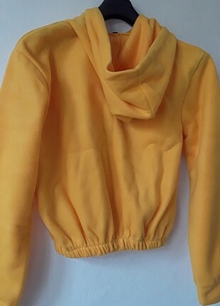 l Beden sarı Renk Sarı Polar Sweatshirt