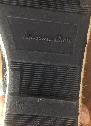 Orjinal massimo dutti erkek ayk 41 - Görsel 7