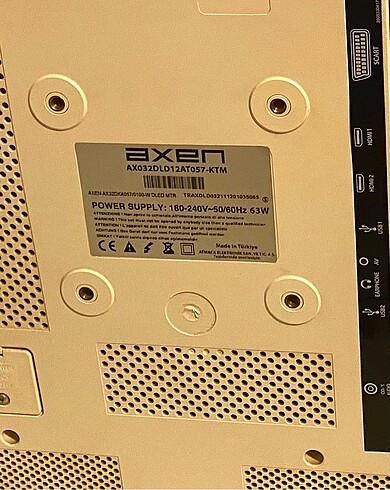  Beden Renk Axen 32 inç 82 ekran Led TV
