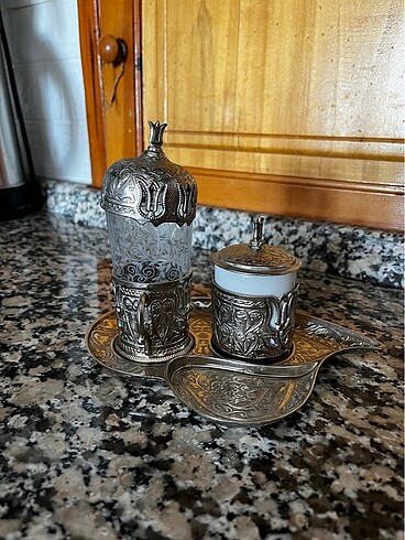 Sunumlu kahve fincan seti