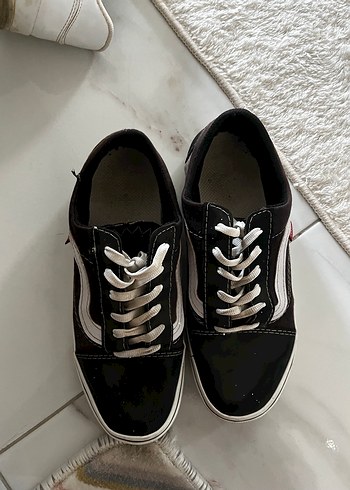 40 Beden siyah Renk Siyah Kadın Street Wear Sneakers