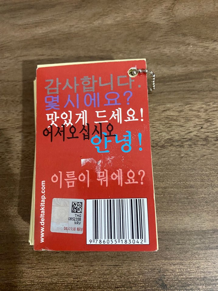 Korece Dil Kartları ve Konuşma Kılavuzu - Görsel 4