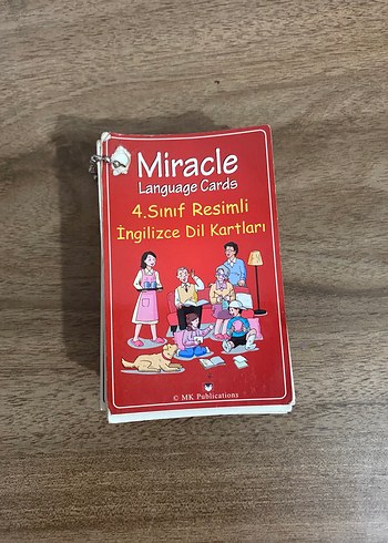 Miracle 4. Sınıf İngilizce Dil Kartları