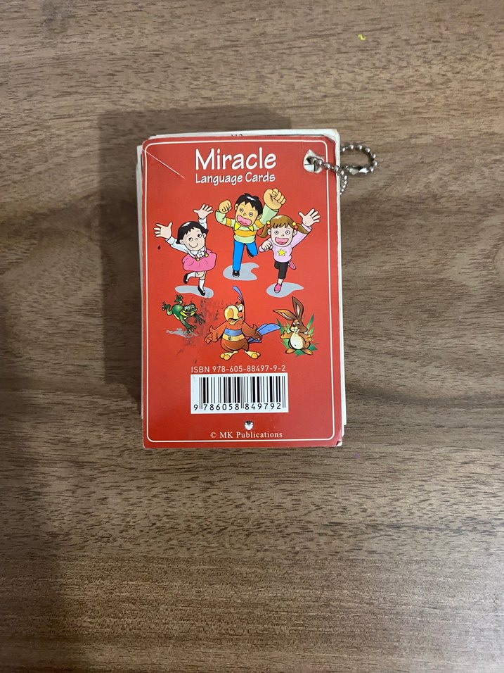 Miracle 4. Sınıf İngilizce Dil Kartları - Görsel 4