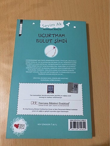  Uçurtmam bulut şimdi çocuk kitabı