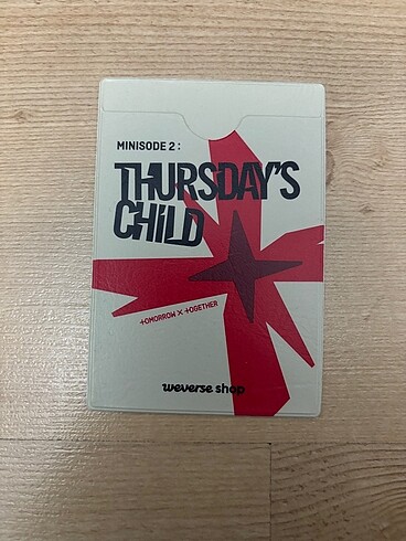 txt thursday?s child pc holder - Görsel 3