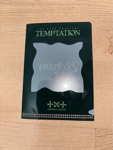 txt temptation official photocard holder - Görsel 2