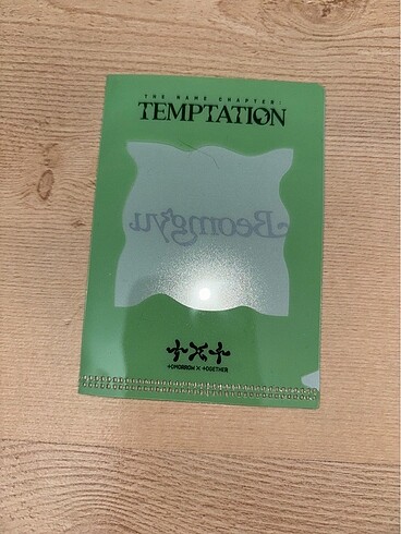 txt temptation official photocard holder - Görsel 3