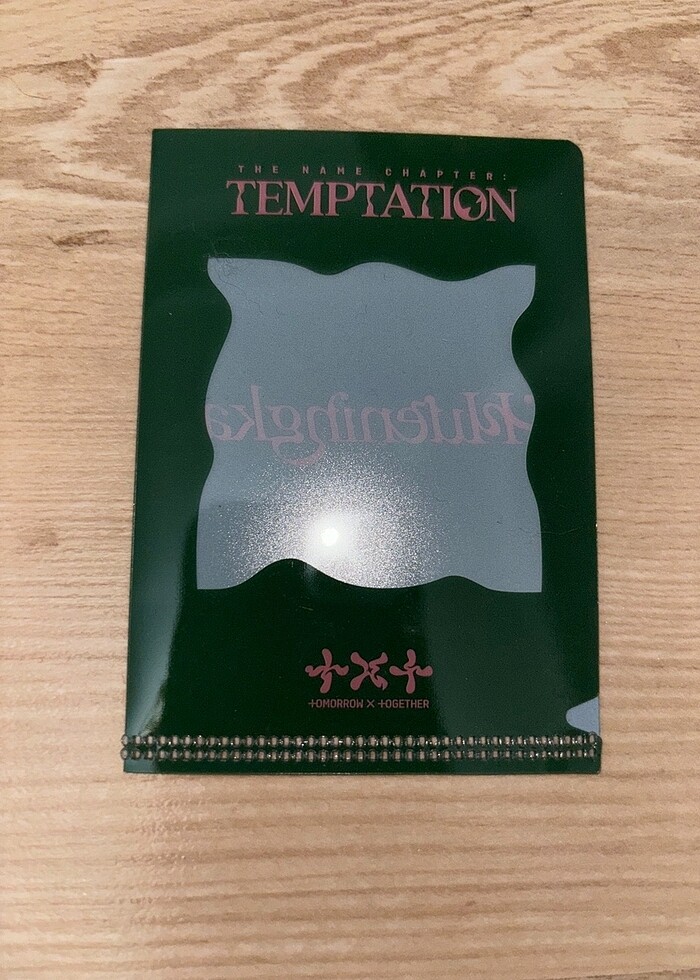 txt temptation official photocard holder - Görsel 4