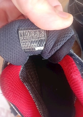 Kırmızı Gri Cırt Cırtlı Erkek Çocuk Botu - Görsel 2