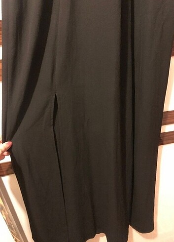 36 Beden Siyah uzun yazlık elbise 