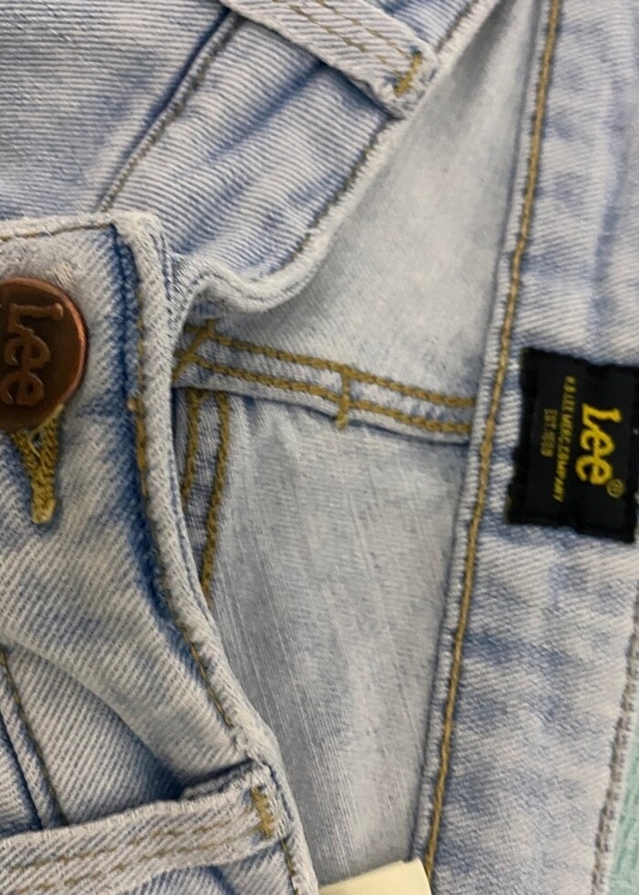 Lee acık mavi kot - Görsel 5