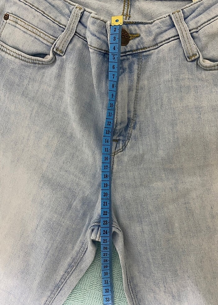 Lee acık mavi kot - Görsel 3