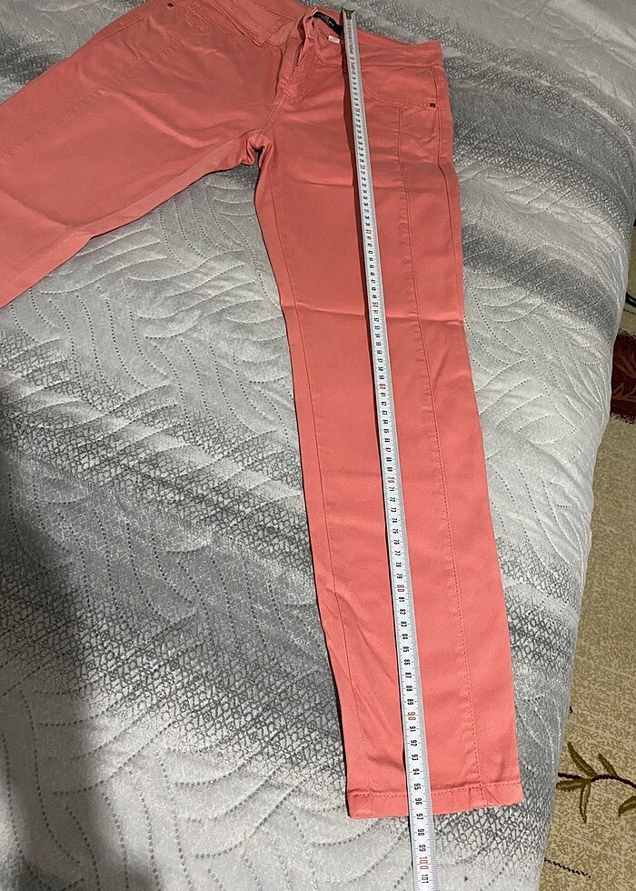 Yavru ağzı ve Türkuvaz rengi iki pantolon tek fiyat - Görsel 2