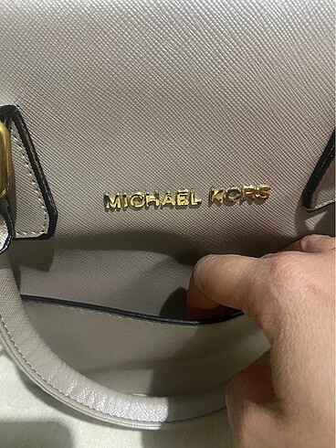 Krem renkli büyük boy kalıp çanta - Görsel 3