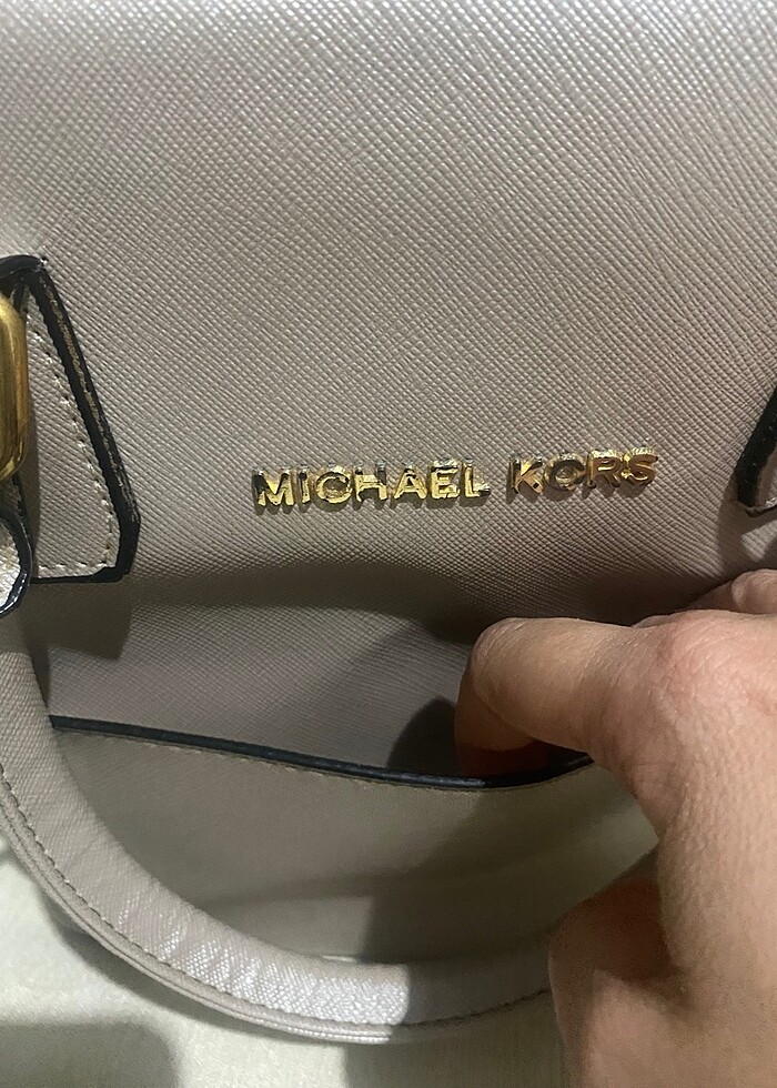 Krem renkli büyük boy kalıp çanta - Görsel 3