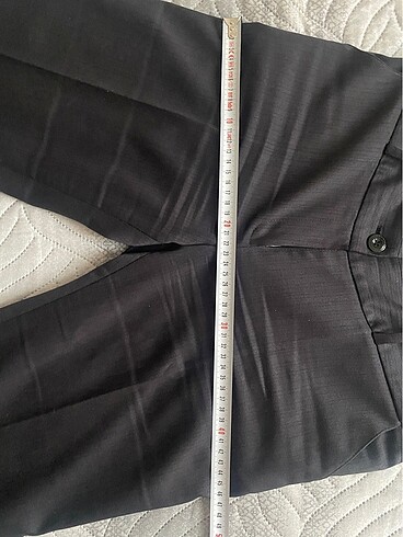 Modal marka  pantolon koyu gri renk füme - Görsel 6