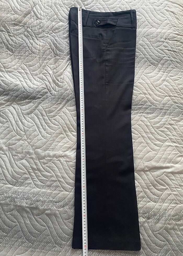 Modal marka  pantolon koyu gri renk füme - Görsel 2