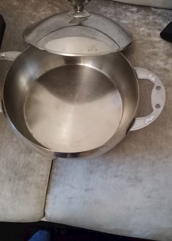 Gri Kapaklı Çelik Tencere - Görsel 2