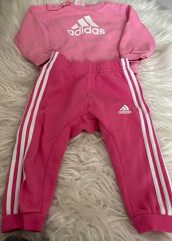 Adidas Pembe Kız Çocuk Eşofman Takımı - Görsel 2