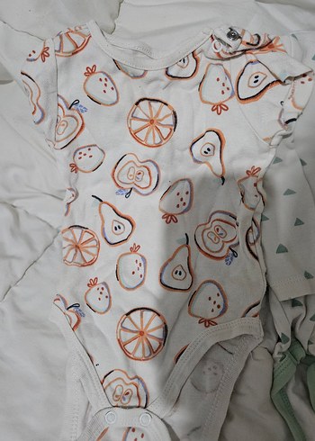 Bebek  Kolsuz Pamuklu Body Seti - Görsel 6