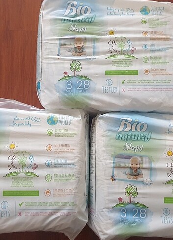 Sleepy 3 numara 84 adet (28x3)