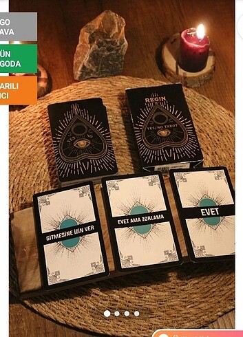 Yes No Spritüel Cadı Tarot Destesi