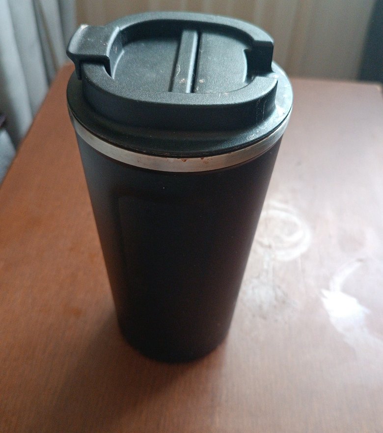 Siyah Seyahat Termosu - Görsel 2