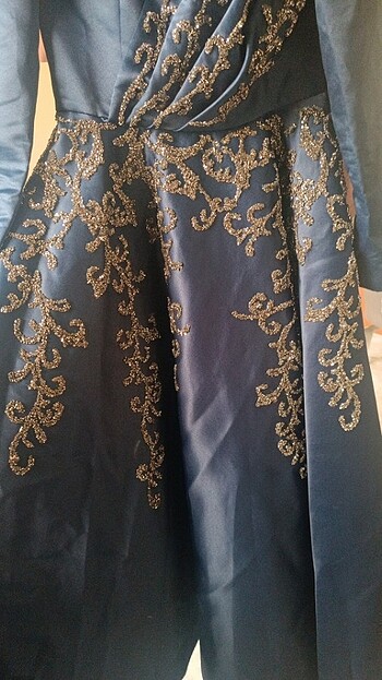 40 beden tesettür abiye - Görsel 3