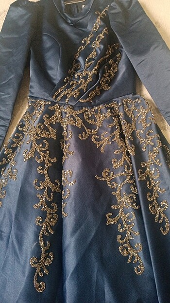 40 beden tesettür abiye - Görsel 11