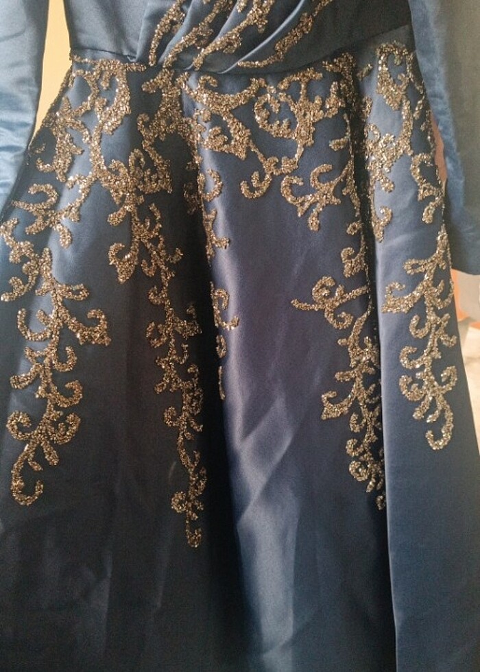 40 beden tesettür abiye - Görsel 3