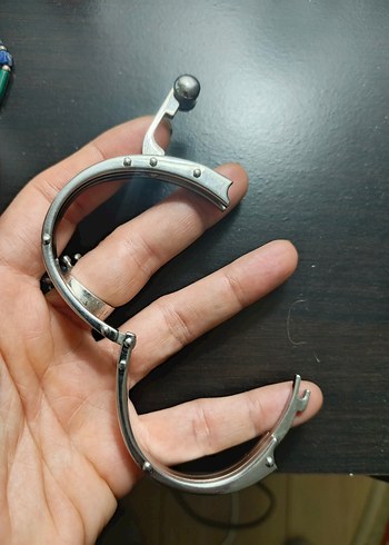 Çelik tasarım kusursuz erkek bileklik - Görsel 8