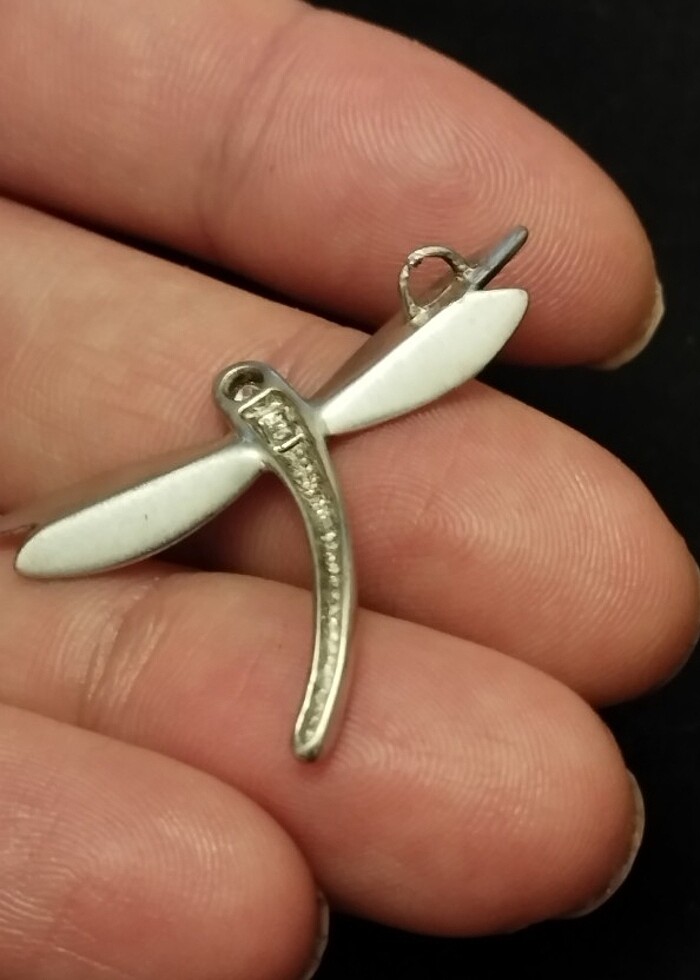 925 ayar gümüş kolye ucu - Görsel 3