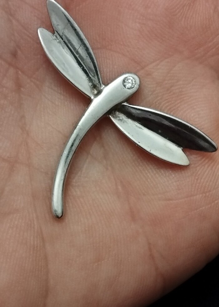 925 ayar gümüş kolye ucu - Görsel 2